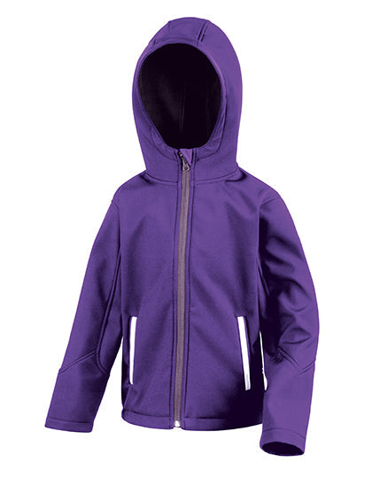 Junior TX Performance Hooded Soft Shell Jacket