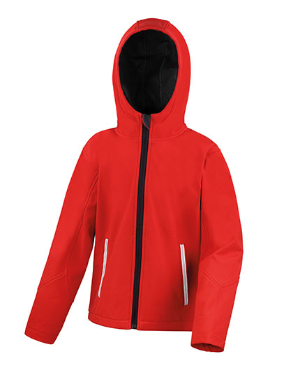 Junior TX Performance Hooded Soft Shell Jacket
