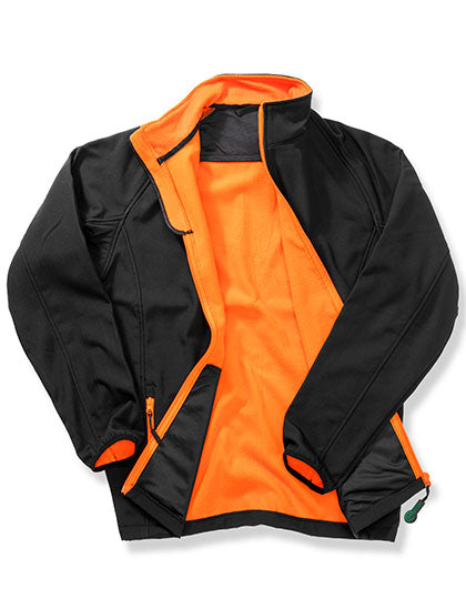 Men's Printable Softshell Jacket with Recycled Fleece Inner