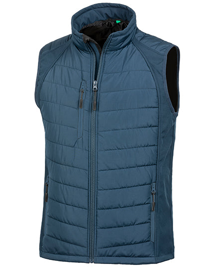 Recycled Compass Padded Softshell Gilet