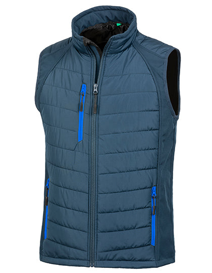 Recycled Compass Padded Softshell Gilet