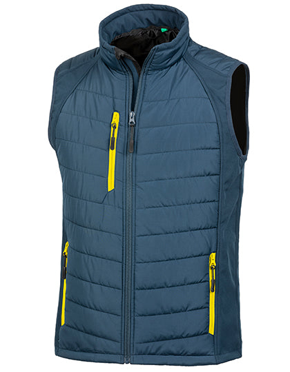 Recycled Compass Padded Softshell Gilet
