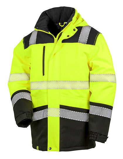 Printable Waterproof Softshell Safety Coat