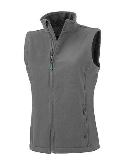 Women´s Recycled 2-Layer Printable Softshell Bodywarmer