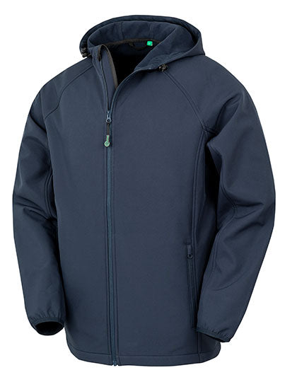 Men´s Recycled 3-Layer Printable Hooded Softshell Jacket