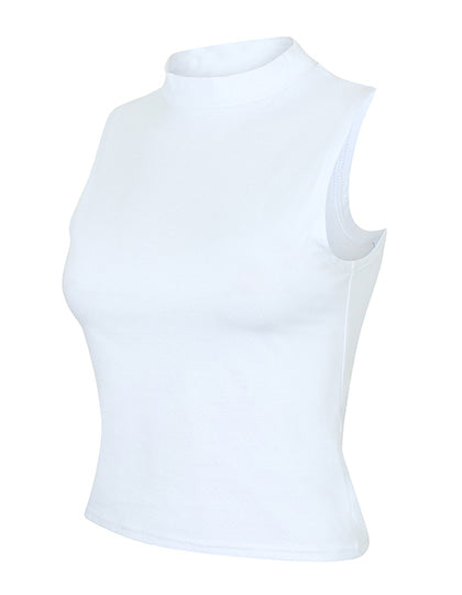 Women´s High Neck Crop Vest