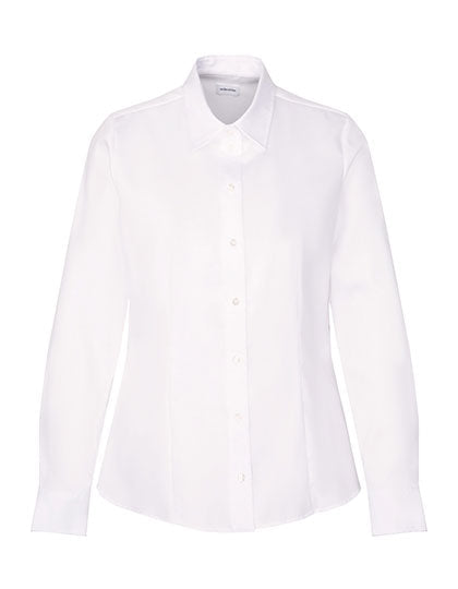 Women´s Blouse Slim Fit Fine Twill Longsleeve