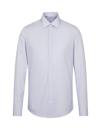 Men´s Shirt 2 Shaped Check/Stripes Long Sleeve