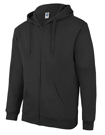 Zip Through Hooded Sweat Jacket