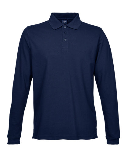 Men´s Luxury Stretch Long Sleeve Polo