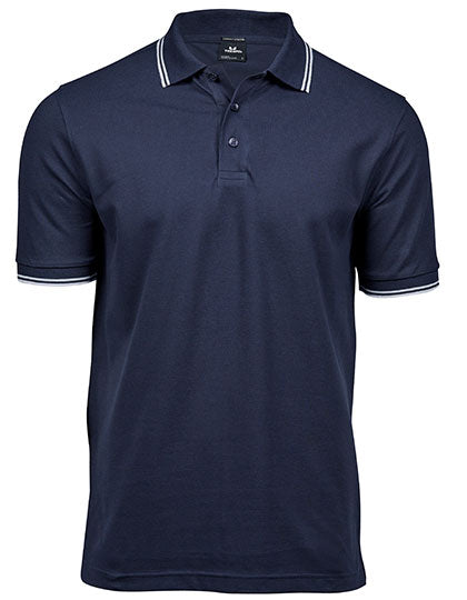 Men´s Luxury Stripe Stretch Polo