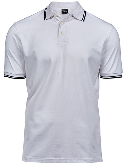 Men´s Luxury Stripe Stretch Polo