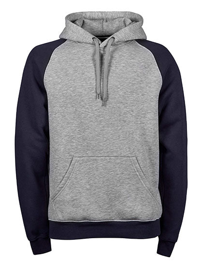 Two-Tone Hooded Sweatshirt