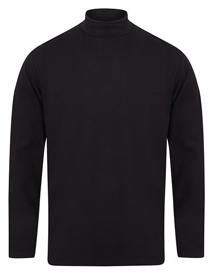 Roll-Neck Long-Sleeve Top