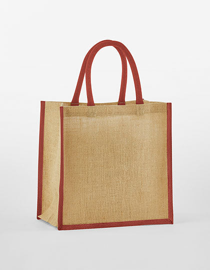 Natural Starched Jute Mini Gift Bag