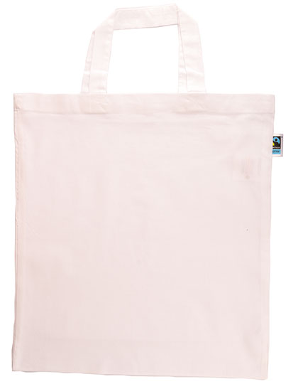 Fairtrade Cotton Bag Short Handles