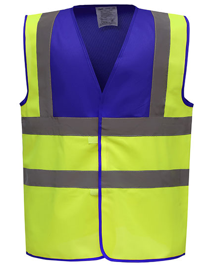 Hi-Vis 2 Bands & Braces Waistcoat