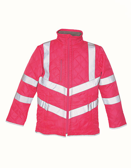 Hi-Vis Kensington Jacket With Fleece Lining