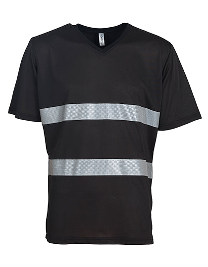Hi-Vis Top Cool Super Light V-Neck T-Shirt
