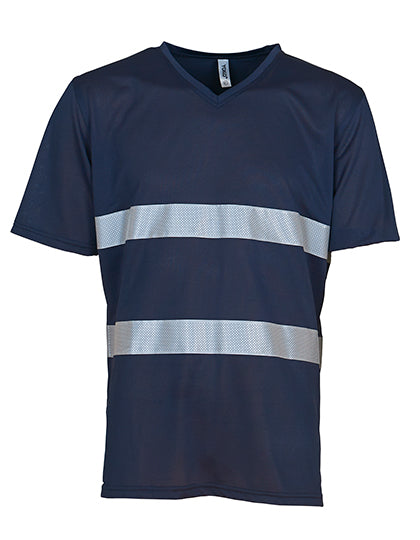 Hi-Vis Top Cool Super Light V-Neck T-Shirt