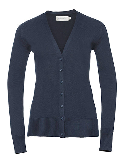 Ladies´ V-Neck Knitted Cardigan