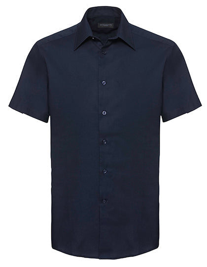 Men´s Short Sleeve Easy Care Tailored Oxford Shirt