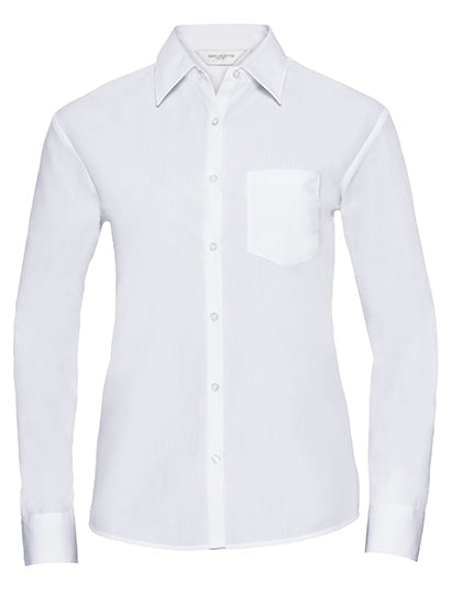 Ladies´ L/S Poly-Cotton Easy Care Poplin Shirt