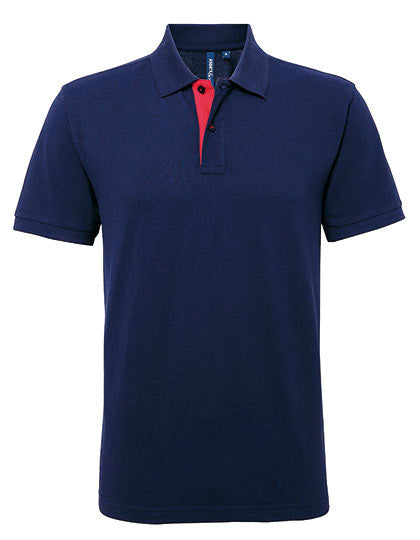 Men´s Classic Fit Contrast Polo