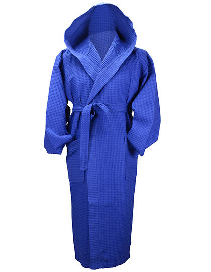 Robezz® Waffle Bathrobe With Hood