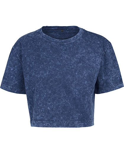 Ladies´ Acid Washed Cropped Tee