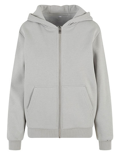 Ladies Fluffy Zip Hoody