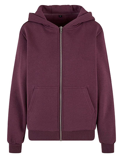 Ladies Fluffy Zip Hoody