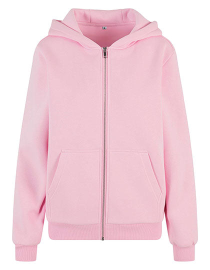 Ladies Fluffy Zip Hoody