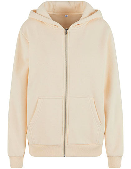 Ladies Fluffy Zip Hoody