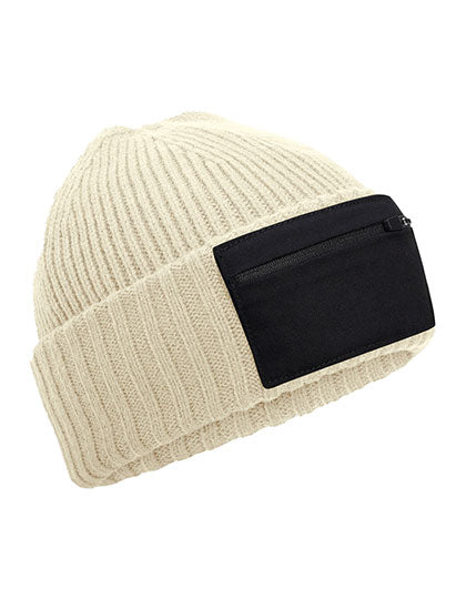 Zip Patch Beanie