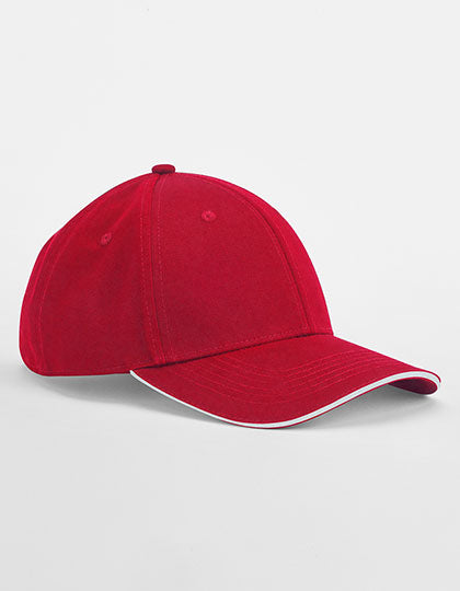EarthAware® Classic Organic Cotton 6 Panel Cap - Sandwich Peak