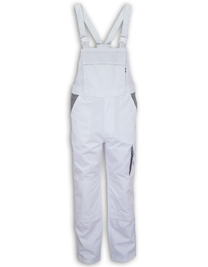 Contrast Bib Pants