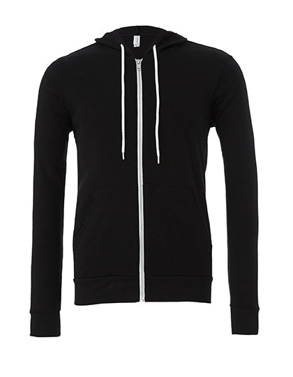 Unisex Poly-Cotton Fleece Full-Zip Hoodie