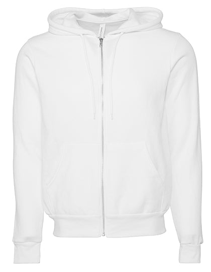 Unisex Poly-Cotton Fleece Full-Zip Hoodie