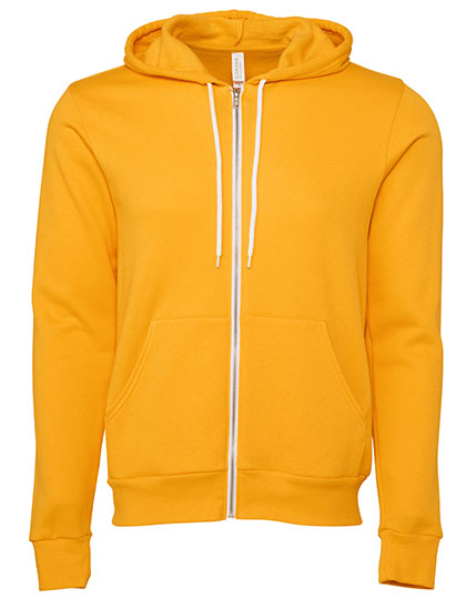 Unisex Poly-Cotton Fleece Full-Zip Hoodie