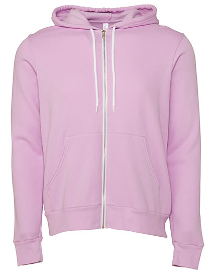 Unisex Poly-Cotton Fleece Full-Zip Hoodie