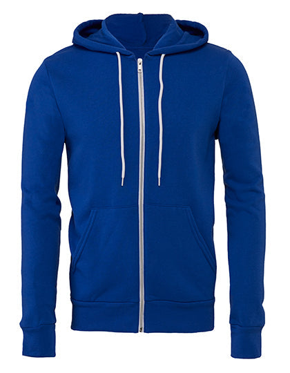 Unisex Poly-Cotton Fleece Full-Zip Hoodie