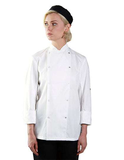 Long Sleeve Snap Stud Fastening Jacket
