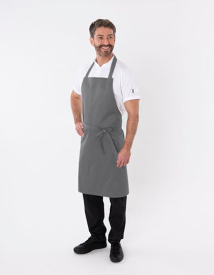 Bib Apron With Adjustable Halter