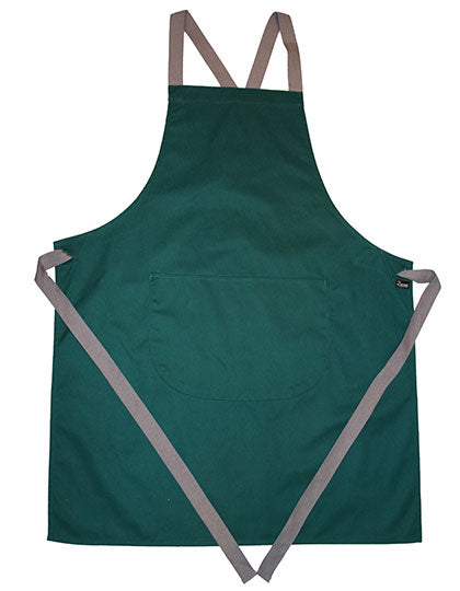 Apron With Grey Ties Crossover