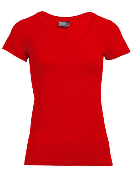 Women´s Slim Fit V-Neck-T