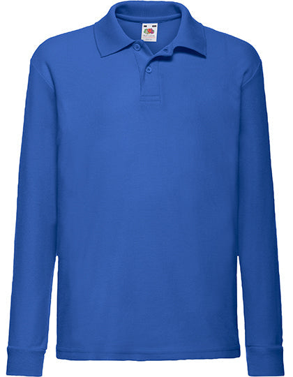 Kids´ Long Sleeve 65/35 Polo