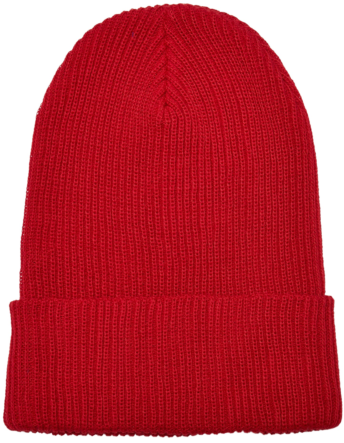 Recycled Yarn Ribbed Knit Beanie