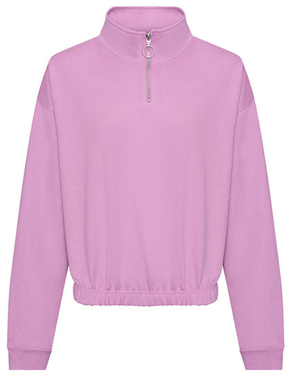 Women´s Cropped 1/4 Zip Sweat