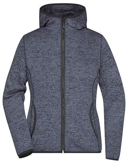 Ladies´ Knitted Fleece Hoody